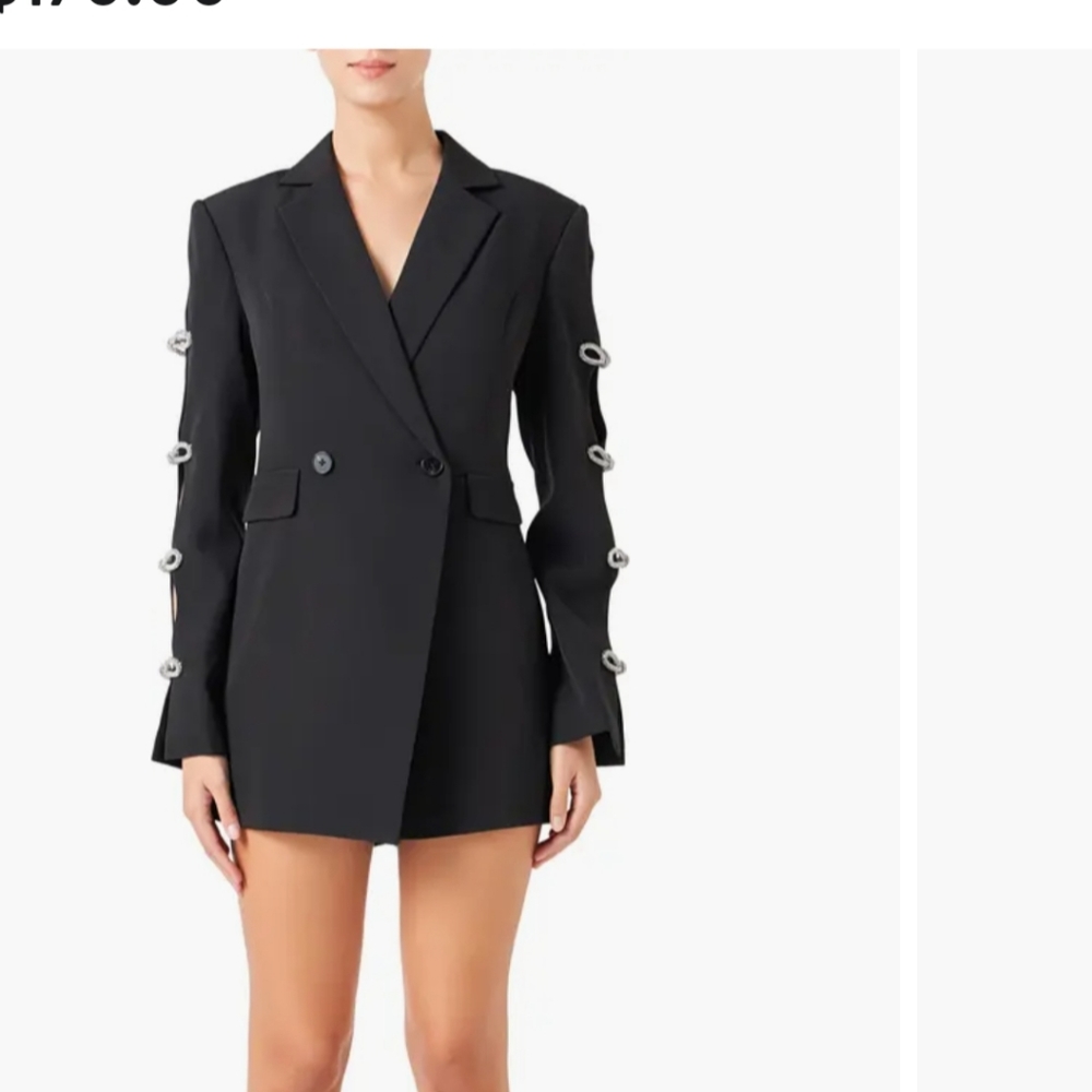 DRESS THE POPULATION BLAZER SIZE MEDIUM